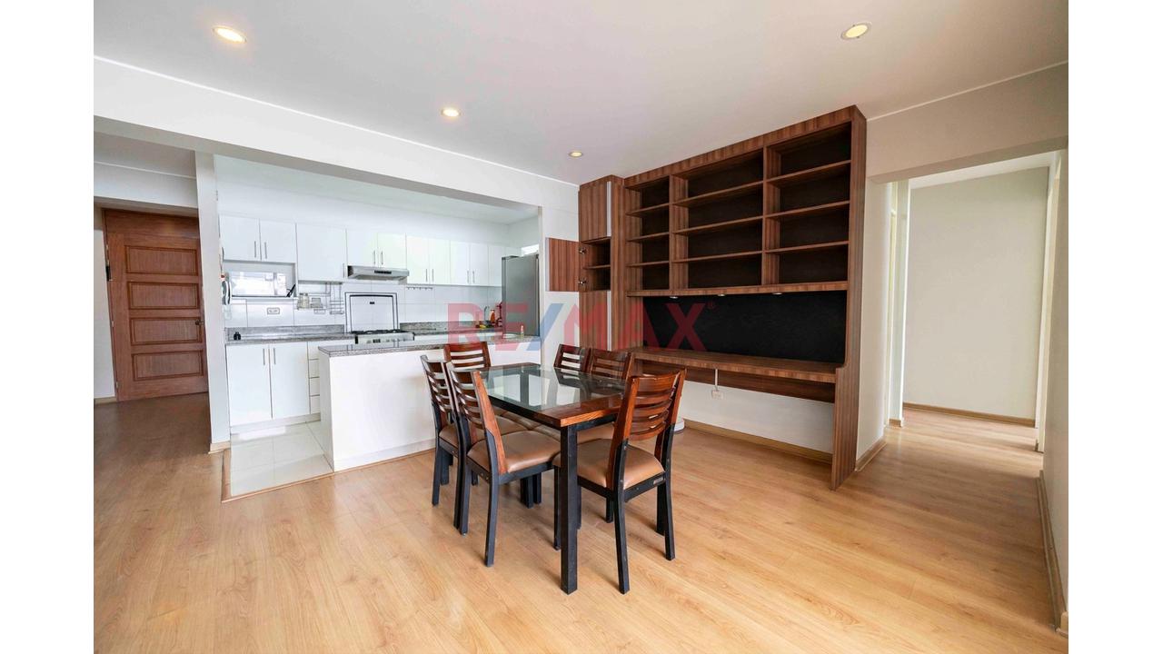 Departamento de 3 dormitorios en Magdalena del Mar, 110 m²
