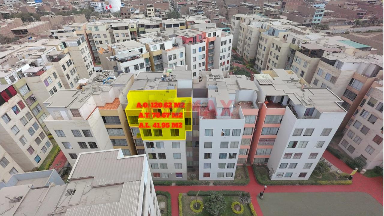 Departamento de 4 dormitorios en San Martin de Porres, 79 m² — foto 2